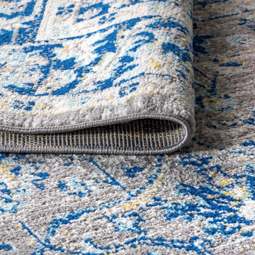 Modern Persian Boho Floral Area Rug